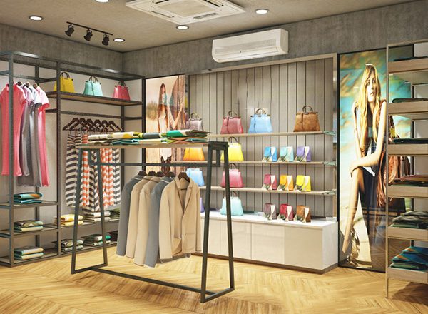thiết kế thi công shop quần áo Vinh Nghệ An Hà Tĩnh