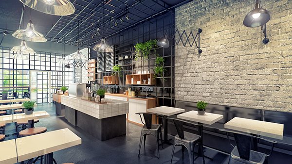 thiết kế thi công quán trà sữa cafe Vinh Hà Tĩnh