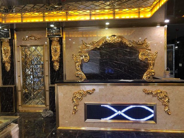 Mẫu thiết kế quầy lễ tân quán karaoke tại nghệ an hà tĩnh