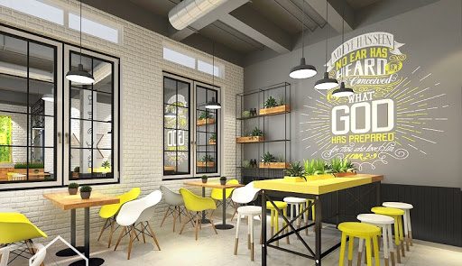 Mẫu thiết kế quán trà chanh tại Nghệ An Hà Tĩnh