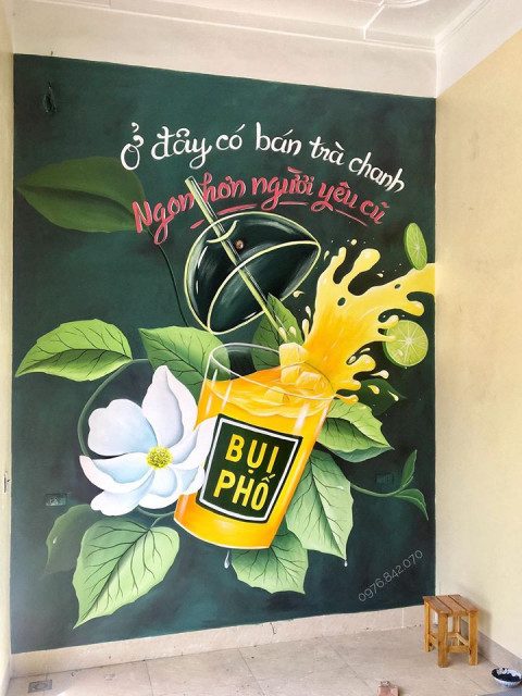 Vẽ Tranh Tường Tại TP Vinh Nghệ An Hà Tĩnh