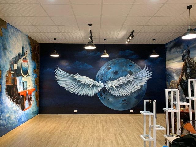 Vẽ Tranh Tường Tại TP Vinh Nghệ An Hà Tĩnh