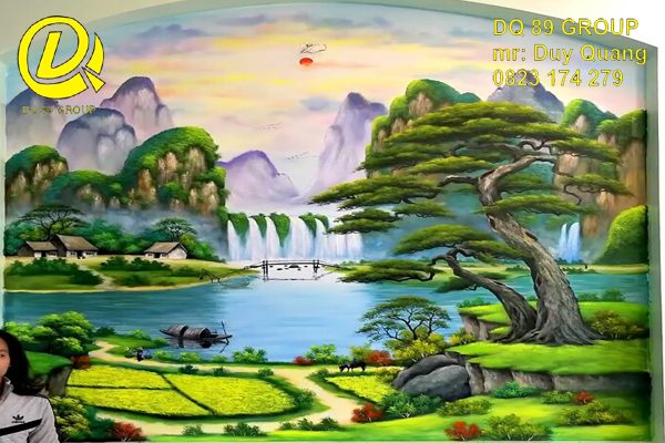 vẽ tranh tường tại tp vinh nghệ an hà tĩnh 7