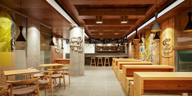 mẫu thiết kế quán cafe đẹp