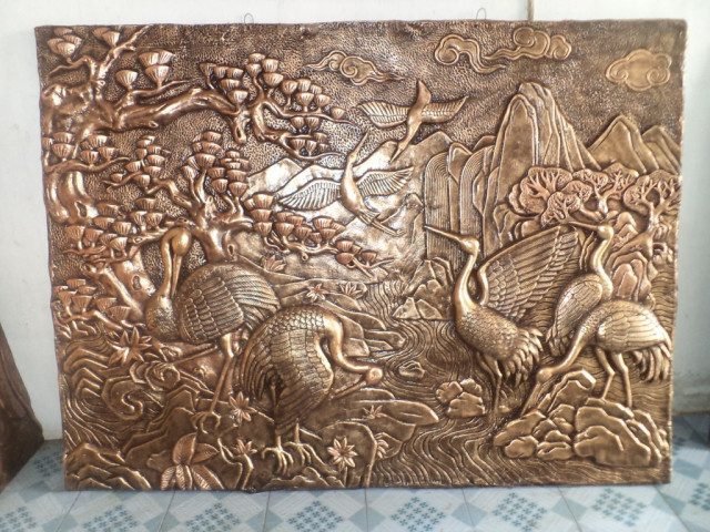 đắp phù điêu trang trí mặt tiền nhà tại Nghệ An