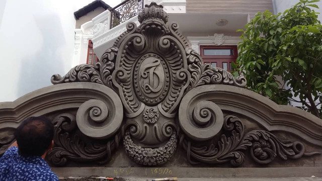 đắp phù điêu tại hà tĩnh