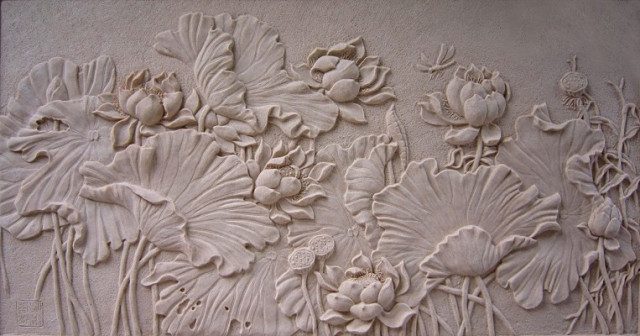 đắp phù điêu tại hà tĩnh