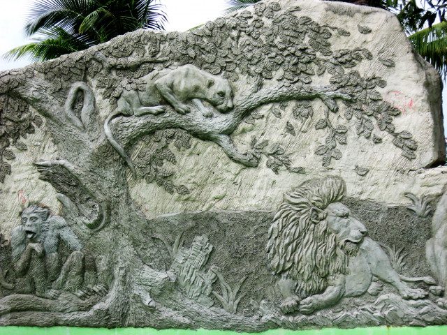 đắp phù điêu tại hà tĩnh