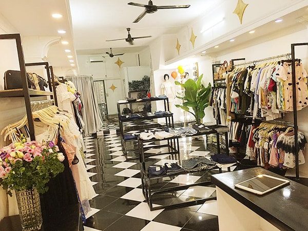 Thi công shop quần áo tại hà tĩnh