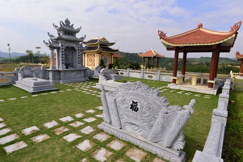 thi công thiết kế lăng mộ tại hà tĩnh