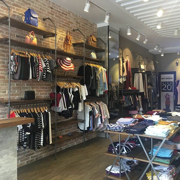 Thiết kế shop quần áo tại hà tĩnh