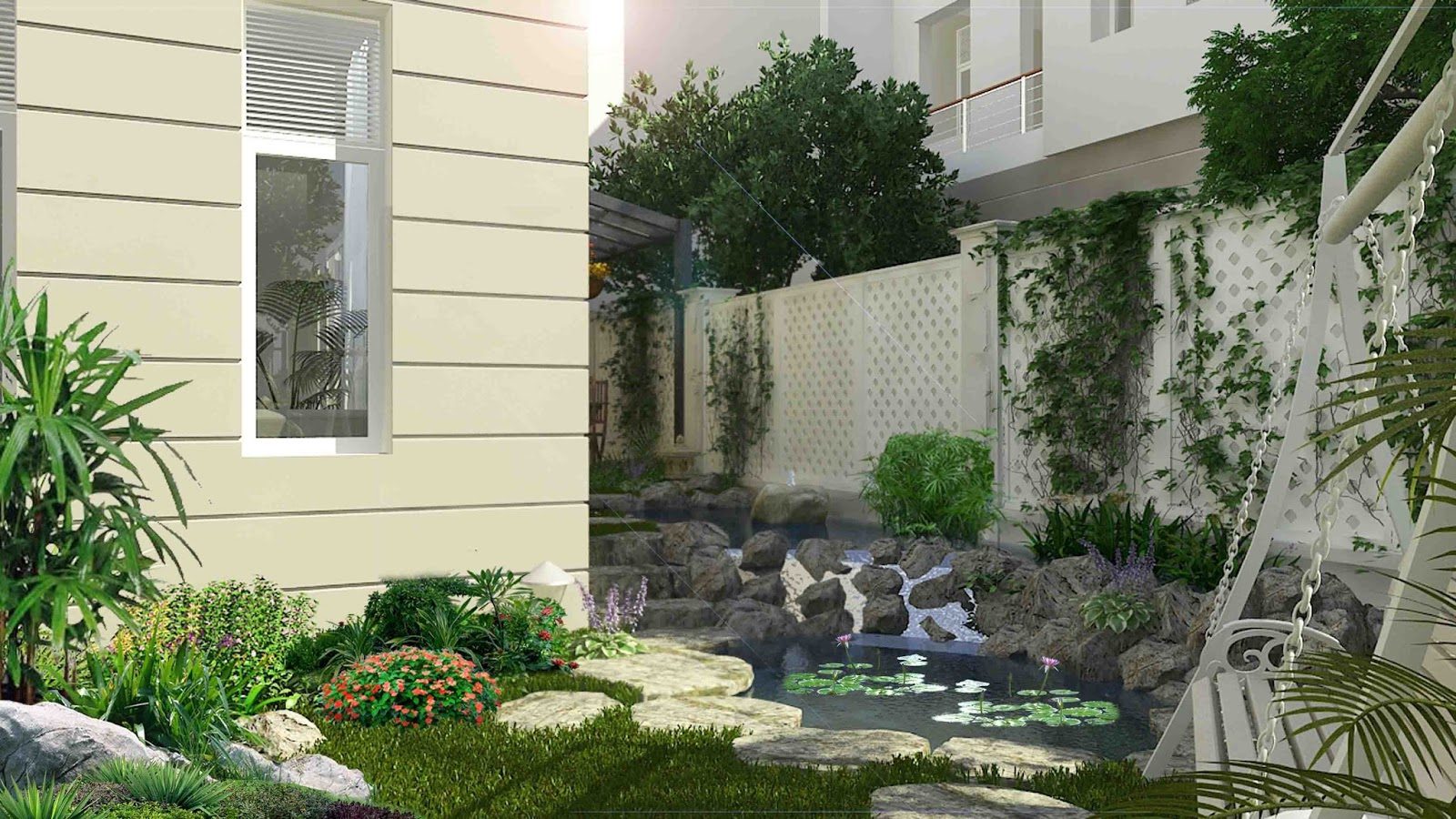 thiết kế thi công tiểu cảnh tại nghệ an 10