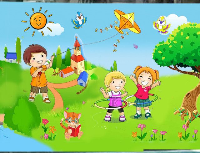 vẽ tranh tường mầm non tại nghệ an