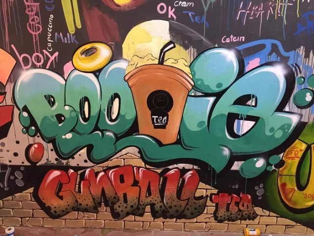 vẽ tranh tường quán cafe tại nghệ an