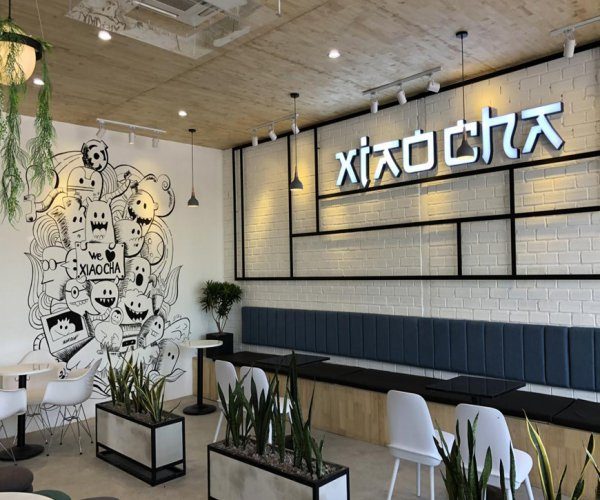 Vẽ tranh tường quán trà sữa tại Nghệ An