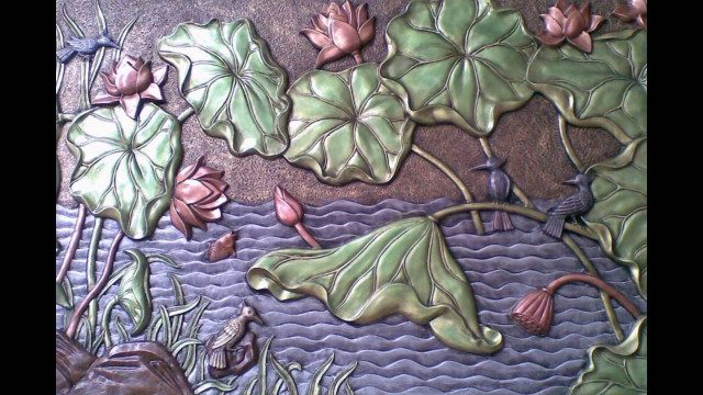 Đắp phù điêu mỹ thuật tại Nghệ An