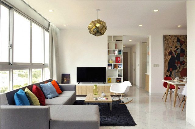 thi công nội thất chung cư trọn gói tại Hà tĩnh