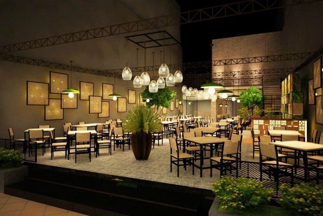 thi công nội thất nhà hàng tại Hà Tĩnh