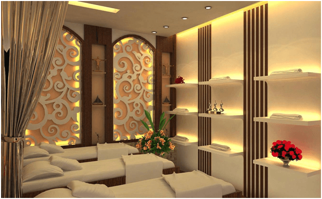 Thi công nội thất spa tại Nghệ An
