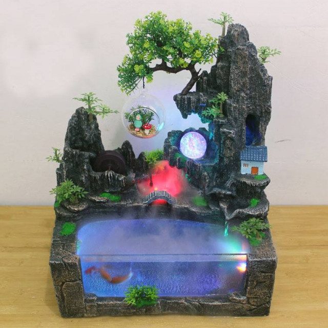 Thi công tiểu cảnh đài phun nước tại hà tĩnh 4