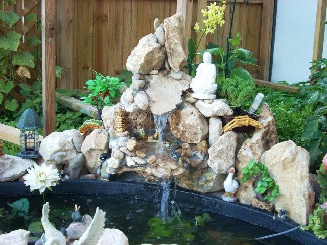 Thi công tiểu cảnh hòn non bộ tại hà tĩnh