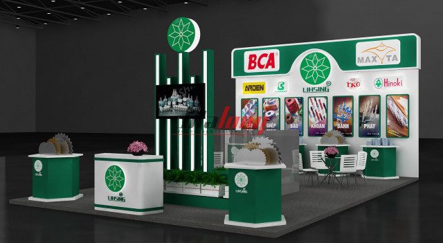 Thiết kế thi công gian hàng hội chợ tại Nghệ an