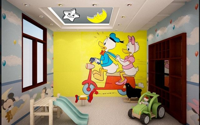 Vẽ tranh tường phòng bé tại nghệ an
