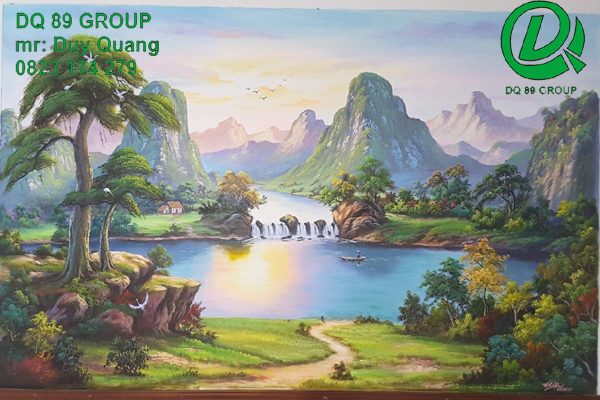 vẽ tranh tường miền bắc 2