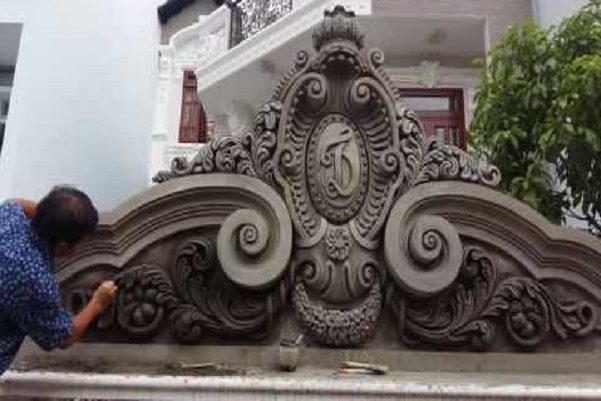 đắp hoa văn tân cổ điển 1