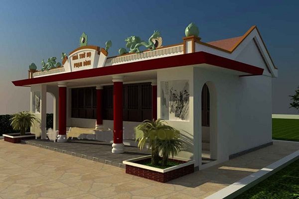 thiết kế thi công nhà thờ từ đường tại nghệ an hà tĩnh 5