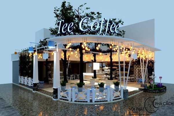 thiết kế thi công quán cafe tại quảng ngãi 11