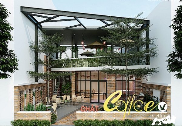 thiết kế thi công quán cafe tại quảng ngãi 4