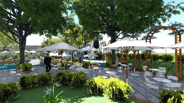 thiết kế thi công quán cafe tại quảng ngãi 7