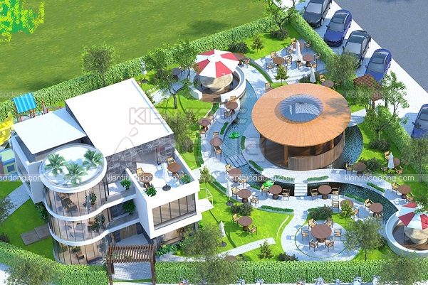 thiết kế thi công quán cafe tại quảng ngãi 9