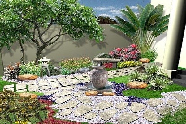 thiết kế thi công tiểu cảnh sân thượng tại tp vinh nghệ an hà tĩnh 4