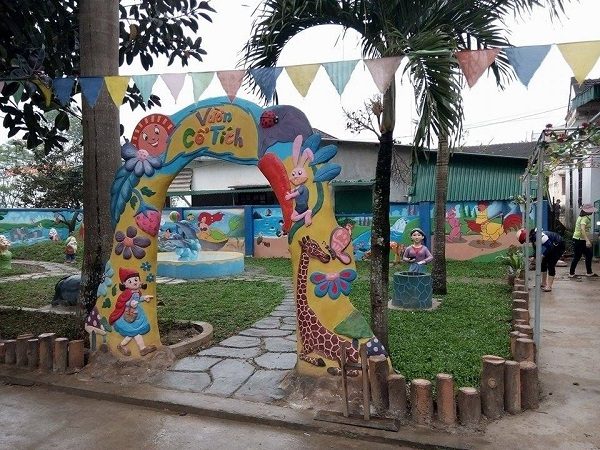 thiết kế thi công vườn cổ tích tại quảng bình huế 2