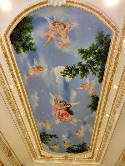 vẽ tranh trần mây tại nghệ an hà tĩnh 2