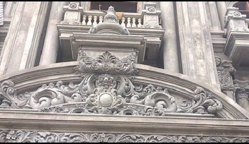 đội thợ đắp phù điêu hoa văn biệt thự lâu đài 6