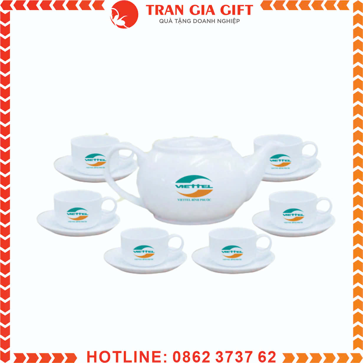 Ấm Chén In Logo MSP06